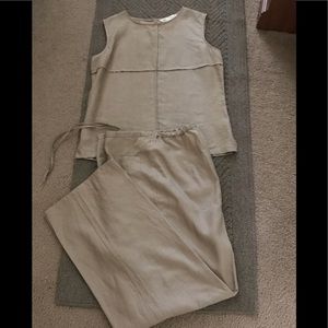 Max Mara Summer Linen Set.